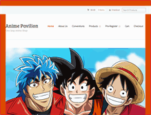 Tablet Screenshot of animepavilion.com